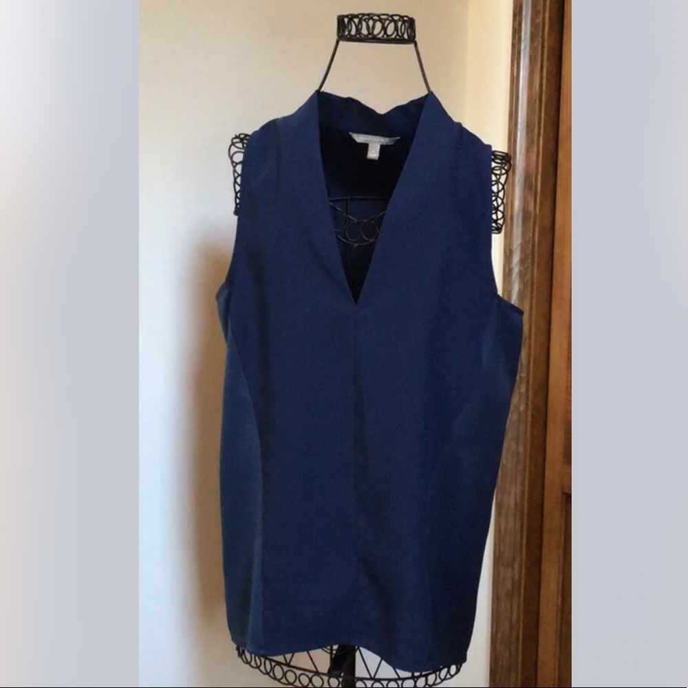 Banana Republic Slate Blue Top, Size Small
